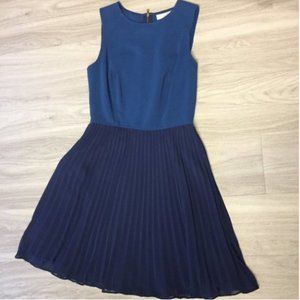 *Ann Taylor LOFT Blue A-Line Dress*